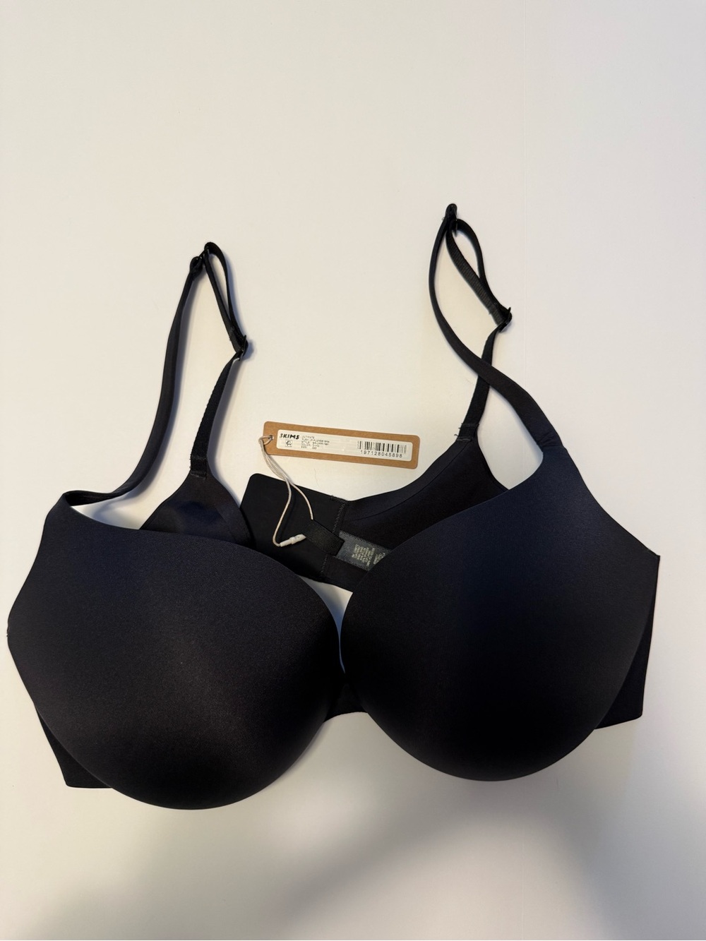 SKIMS Ultimate Push Up Plunge Bra Onyx Black 38C NWT BRA-UWR-1881